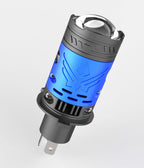 Plug and Play Mini H4 Bi-Lens Projector, Hi/Lo Beam Direct Replacement Lens for Car Headlight Retrofit