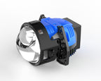 3 Inch 2 Reflectors 1 Laser Bi-LED Projector Lens Hi/Lo Beam High Power Output Universal 6000K