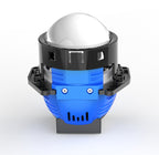 3 Inch Bi-LED Projector Lens Hi/Lo Beam Double Reflectors High Lumen Output Universal Headlight Retrofit Kit 6000K