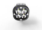 4-LED Off-Road Beast: 360° Adjustable Vehicle Work Light for Trucks & SUVs White light with Amber cover PW-41