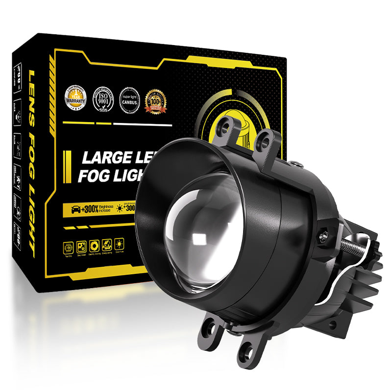 3 Inch Fog lens TOYOTA Bracket White color / 3 colors high-low 4 modes IP67