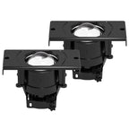 3 Inch Fog lens LADA 4-Bracket Universal White color / 3 colors high-low 4 modes IP67