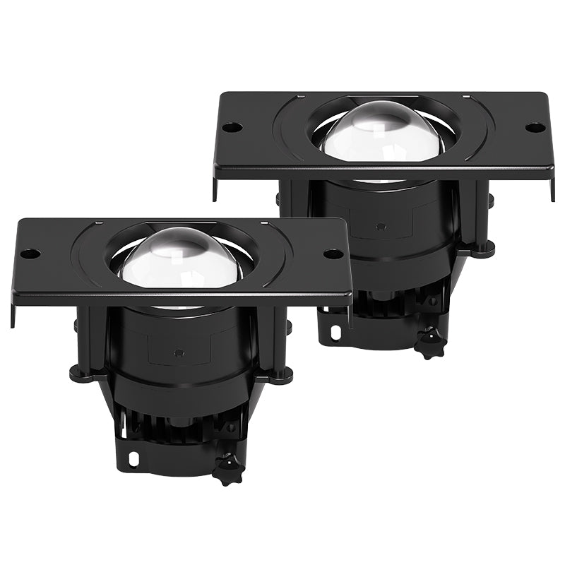 3 Inch Fog lens LADA 4-Bracket Universal White color / 3 colors high-low 4 modes IP67