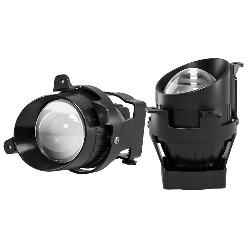 3 Inch Fog lens LADA 3-Slanted-Bracket White color / 3 colors high-low 4 modes IP67