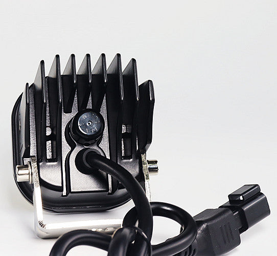 4-LED Off-Road Beast: 360° Adjustable Vehicle Work Light for Trucks & SUVs White light with Amber cover PW-41