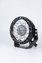 7.5Inch 8-LED & 20W Spot Lens Hybrid Work Light | Flood + Spot Combo for Trucks & Tractors