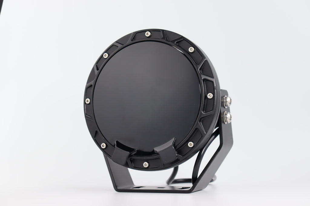 7.5Inch 8-LED & 20W Spot Lens Hybrid Work Light | Flood + Spot Combo for Trucks & Tractors