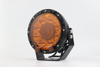7.5Inch 8-LED & 20W Spot Lens Hybrid Work Light | Flood + Spot Combo for Trucks & Tractors