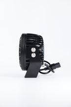 5.5" 8-LED with Center Spot Lens Work Light | Flood-Ring Combo for ATV & Trucks & Tractors
