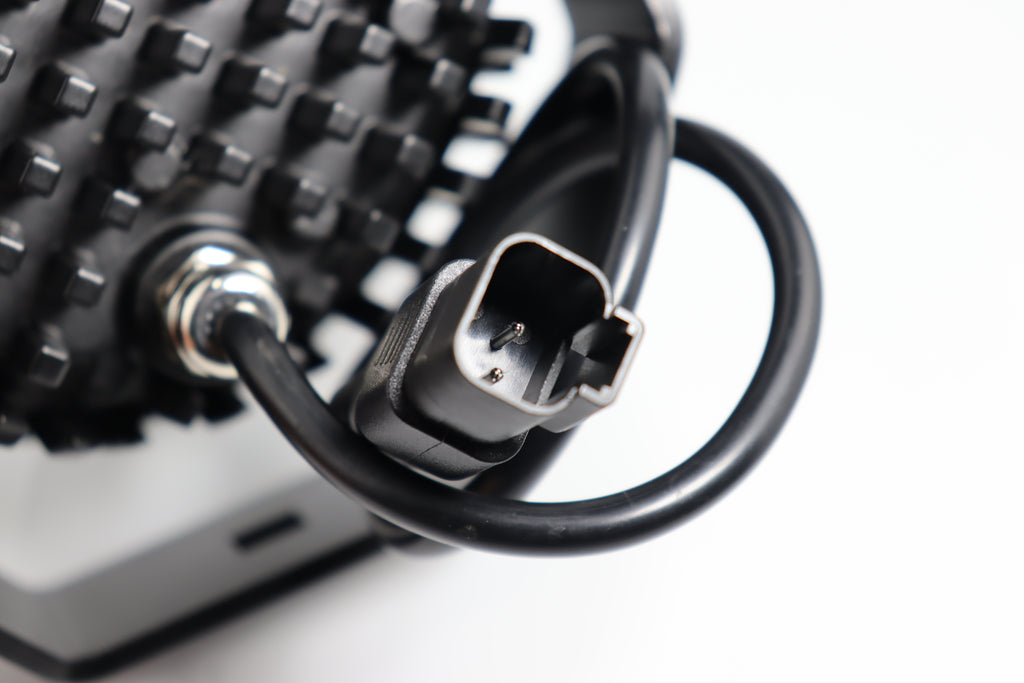 5.5" 8-LED with Center Spot Lens Work Light | Flood-Ring Combo for ATV & Trucks & Tractors